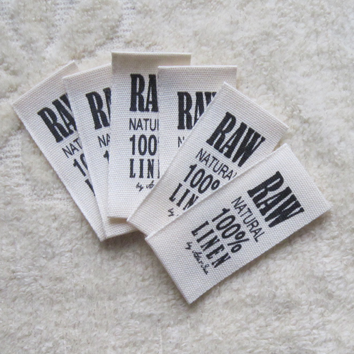 Organic Cotton Printed Labels