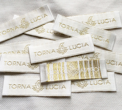 Metallic Thread Woven Labels