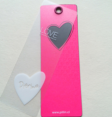 Printed clothing hang tags