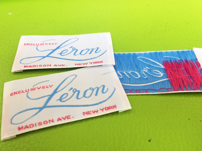 Custom Shuttle Loom Woven Labels