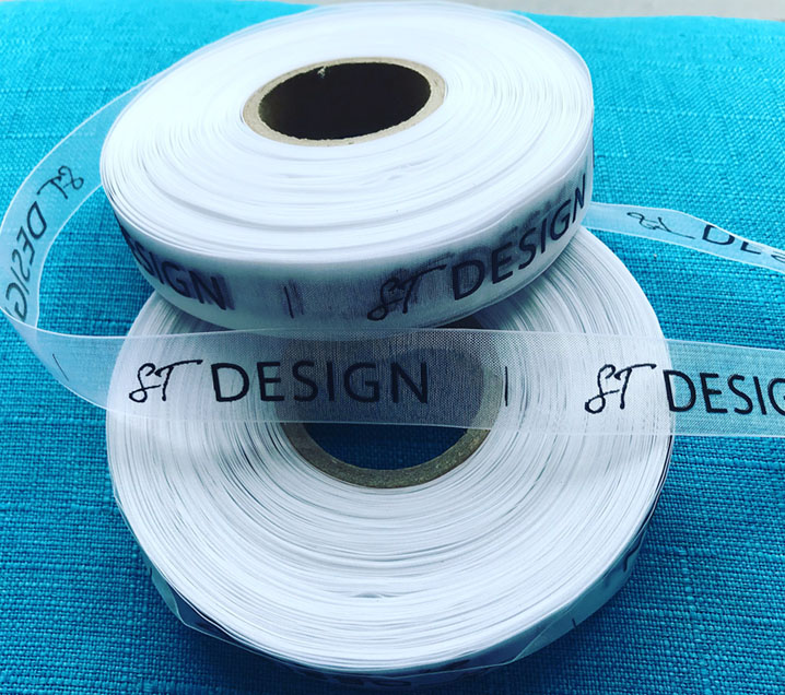 Custom Printed Organza Labels Supplier